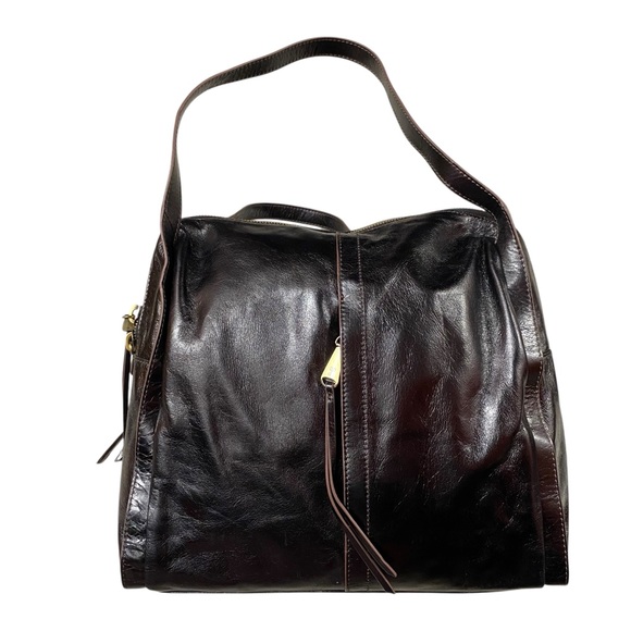 HOBO Century RARE Black Leather Hobo Bag - Picture 4 of 13